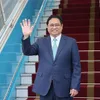 PM leaves Hanoi for Jakarta to attend 43rd ASEAN Summit