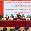 Top legislator meets Hai Phong voters ahead of NA's sixth session