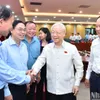 Party leader meets Hanoi voters ahead of NA's coming session