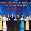 Winners of 17th National Press Awards announced