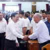 President Vo Van Thuong meets with voters in Da Nang city