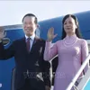 President leaves Hanoi for visits to Austria, Italy, the Vatican