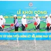 Work starts on road connecting Phap Van-Cau Gie Highway with Belt Road No.3