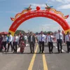 Bridge linking Vinh Phuc and Phu Tho inaugurated