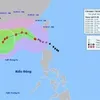 Typhoon Saola causes strong wind at sea