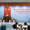 President visits advanced new-style rural commune in An Giang