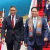 PM arrives in Jakarta to attend 43rd ASEAN Summit