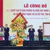 NA Chairman attends ceremony announcing establishment of Viet Yen township