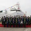 Vietnam Coast Guard vessel visits China's Guangzhou province