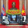 Vietnamese President receives Cambodian top legislator