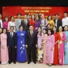 NA Chairman meets Vietnamese community in Laos