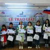 Winners of the Vietnam-Russia painting contest honoured