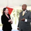 Vice President of Vietnam meets leaders of Uganda, UN, Iran