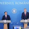 Vietnamese, Romanian PMs inform outcomes of talks at press conference