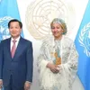 Deputy PM Le Minh Khai meets UN Deputy Secretary General