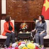 Acting President hosts WB Country Director