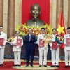 President presents appointment decision to procurators of Supreme People’s Procuracy