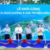 PM attends ground-breaking ceremony for Hon Thom marine entertainment complex