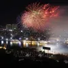 Fireworks light up HCM City skies on reunification day