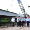Prime Minister checks progress of Can Tho - Ca Mau Expressway project