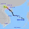 Storm No.2 at shock level 11 in Quang Ninh-Hai Phong coastal area