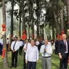 “Friendship Pine Garden” inaugurated to mark HUFO’s 35th anniversary