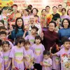 Spouses of Vietnamese, Lao leaders visit Birla Children's Village Hanoi