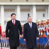 Welcome ceremony held for Vietnamese top leader in Ulaanbaatar