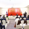 PM works with Vietnamese representative agencies in Laos