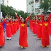 Hanoi Ao dai dance marks Vietnamese women’s day