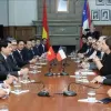 State President receives leader of Socialist Party of Chile