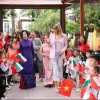 Spouses of Vietnamese, Bulgarian Presidents visit Hanoi kindergarten