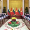 Vietnamese, Bulgarian Presidents hold talks in Hanoi