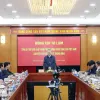 Top leader works with Party Central Committee's Commission for Economic Affairs