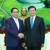 Vietnamese PM meets with top Lao leader in Vientiane