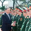 Party leader visits Corps 34, Brigade 15 in Gia Lai