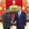 Vietnamese Party leader receives Sri Lankan President