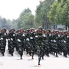 Cambodian, Lao troops rehearse in Binh Duong for Vietnam's 50th reunification celebration