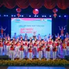 10,000 children join instrument programme to mark 50th anniversary of national reunification