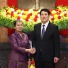 Vietnamese President hosts Cambodian People's Party official