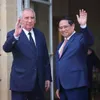 Vietnamese, French Prime Ministers hold talks in Paris
