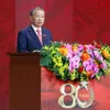 Party leader attends ceremony marking 80th anniversary of People's Public Security Forces