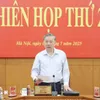 Party chief stresses need to promptly detect, handle violations related to apparatus restructuring