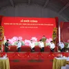 Party leader attends ground-breaking of school in Dien Bien border commune