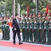 State President attends opening of new school year at National Defence Academy