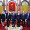 State leader welcomes newly-appointed foreign ambassadors to Vietnam