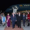Vietnamese Party chief lands in Bulgaria to bolster ties
