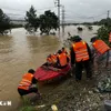 Over 22,000 flood-hit people evacuated to safety