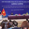 State President meets Vietnamese community in southeastern RoK