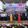 Ground was broken   for the Radio and Television    Construction Project in Houaphanh Province (Laos)